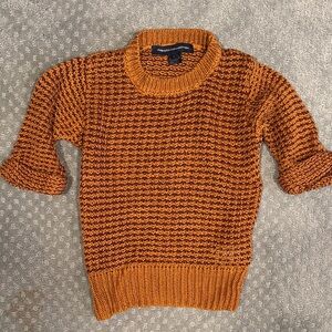 French Connection Orange Knit Sweater